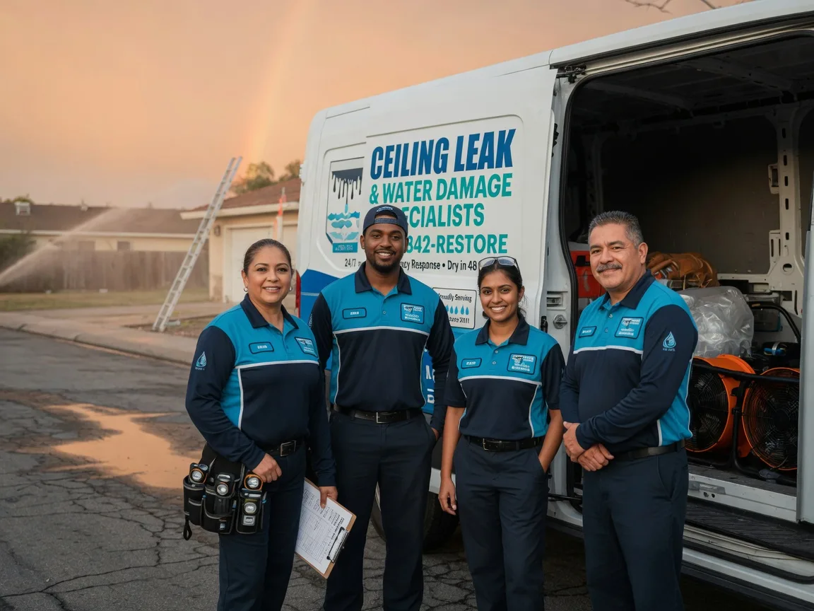 Ceiling Leak Cleanup company in Santa Anna, TX