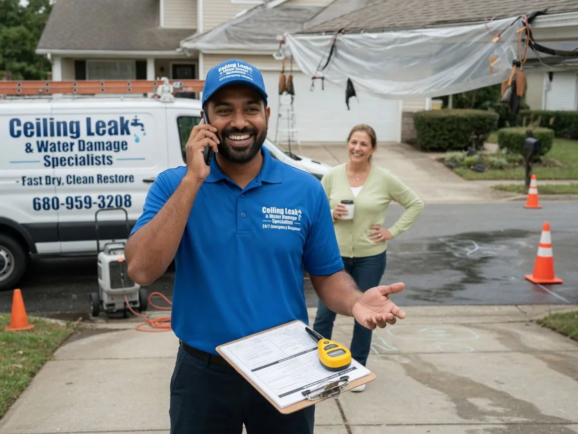 Ceiling Leak Cleanup Santa Anna, TX FAQs